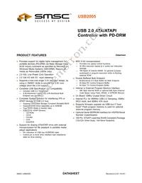 USB2005-MV-01 Datasheet Cover