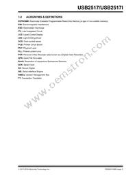 USB2517I-JZX-TR Datasheet Page 5