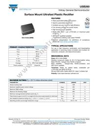 USB260HM3/5BT Datasheet Cover