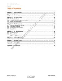 USB5434B-JZXTR Datasheet Page 4