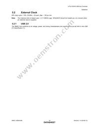 USB5434B-JZXTR Datasheet Page 19