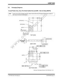 USBF1600T-I/SNVAO Datasheet Page 15