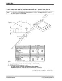 USBF1600T-I/SNVAO Datasheet Page 16