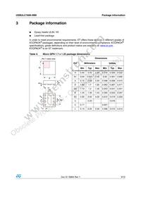 USBULC1606-4M8 Datasheet Page 9