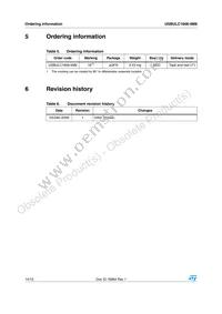 USBULC1606-4M8 Datasheet Page 14