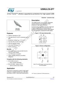 USBULC6-2F7 Datasheet Cover