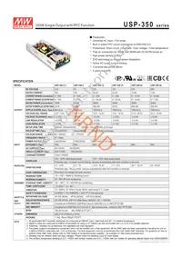 USP-350-5 Datasheet Cover