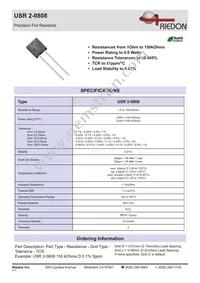 USR2G-30KX1 Datasheet Cover