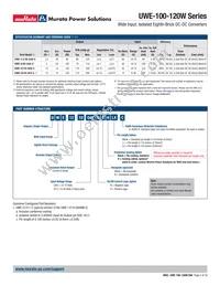 UWE-5/20-Q48PB-C Datasheet Page 2