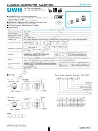 UWH1H100MCL1GS Datasheet Cover