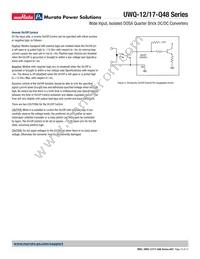 UWQ-12/17-Q48P-C Datasheet Page 15
