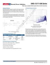 UWQ-12/17-Q48P-C Datasheet Page 16