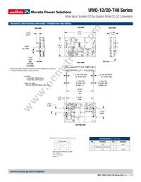 UWQ-12/20-T48PTB-C Datasheet Page 17