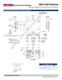 UWQ-12/20-T48PTB-C Datasheet Page 18