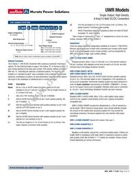 UWR-5/3000-D24AT-C Datasheet Page 12
