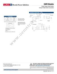UWR-5/3000-D24AT-C Datasheet Page 13