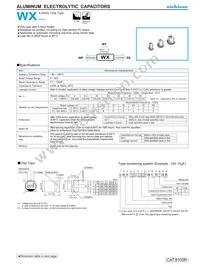 UWX1V470MCR1GB Datasheet Cover