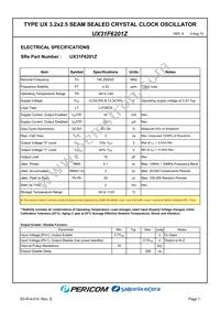 UX31F6201Z Datasheet Page 3