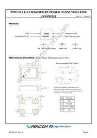 UX31F6203Z Datasheet Page 6