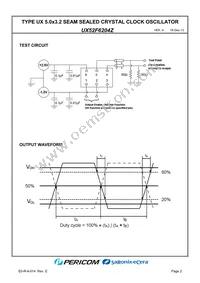 UX52F6204Z Datasheet Page 4