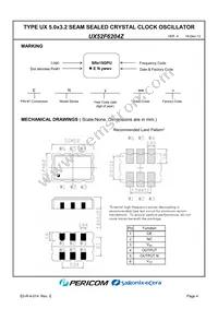 UX52F6204Z Datasheet Page 6