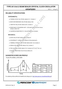 UX54F62001 Datasheet Page 5