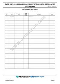 UX72F6214Z Datasheet Page 2