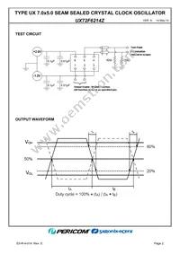 UX72F6214Z Datasheet Page 4