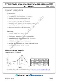 UX72F6214Z Datasheet Page 5