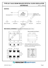 UX72F6214Z Datasheet Page 6