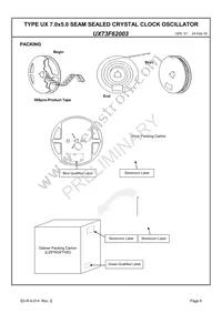 UX73F62003 Datasheet Page 8