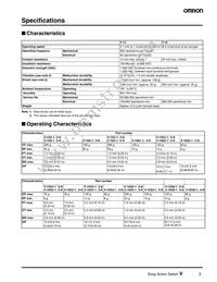 V-15G-6A5-K Datasheet Page 3
