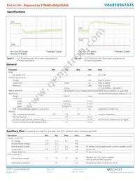 V048T096M025 Datasheet Page 4