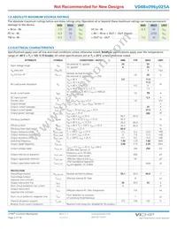 V048T096M025A Datasheet Page 2