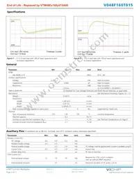 V048T160M015 Datasheet Page 4