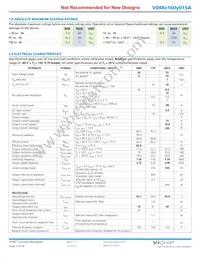V048T160M015A Datasheet Page 2