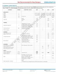 V048T240T012A Datasheet Page 8