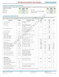 V048T320M009A Datasheet Page 2