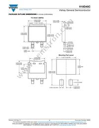 V10D45CHM3_A/I Datasheet Page 4