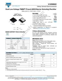 V10DM60CHM3/I Datasheet Cover