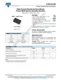 V10PL45-M3/87A Datasheet Cover