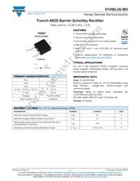 V10WL45-M3/I Datasheet Cover