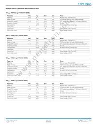 V110A8T300BS3 Datasheet Page 7