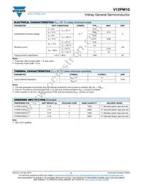 V12PM10-M3/I Datasheet Page 2