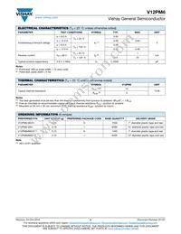 V12PM6HM3/I Datasheet Page 2