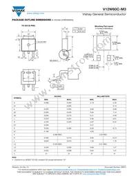 V12W60C-M3/I Datasheet Page 4
