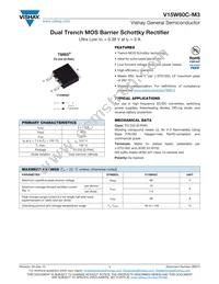 V15W60C-M3/I Datasheet Cover