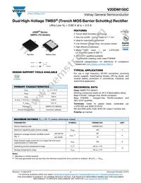 V20DM150CHM3/I Datasheet Cover