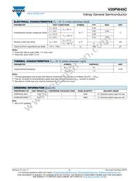 V20PW45CHM3/I Datasheet Page 2