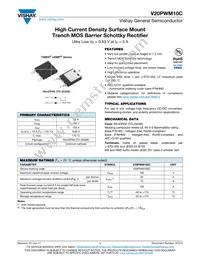 V20PWM10C-M3/I Datasheet Cover